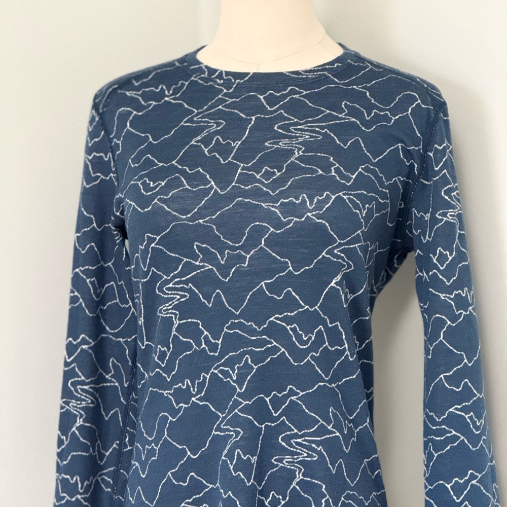 Terramar Merino Woolskins Long Sleeve Top — Size S/P, perfect for layering,soft